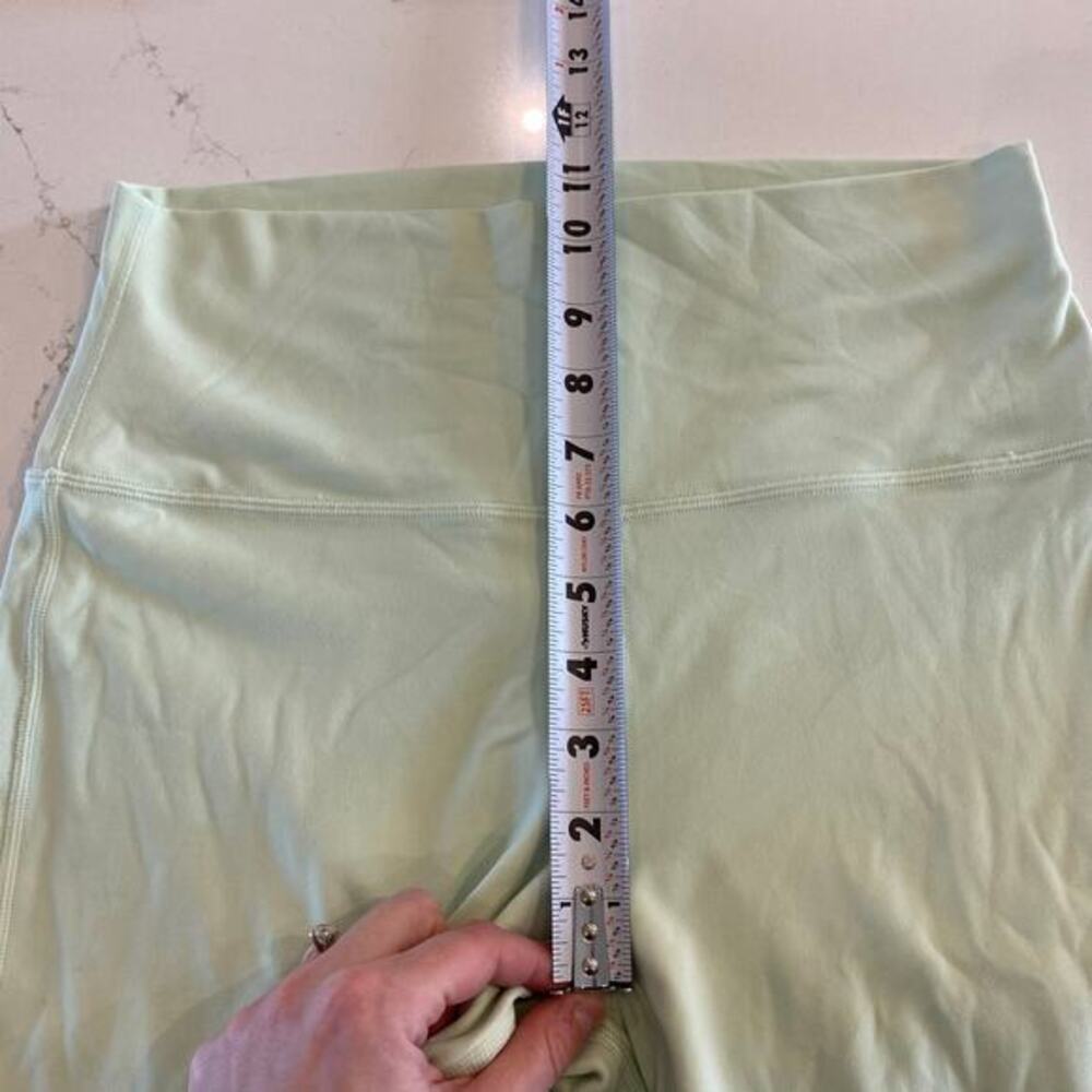 Lululemon‎ Align High-Rise Crop Leggings Size 10 in Creamy Mint - Picture 10 of 13